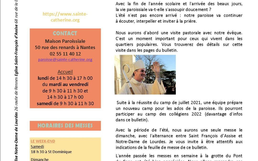 Bulletin juin 2022