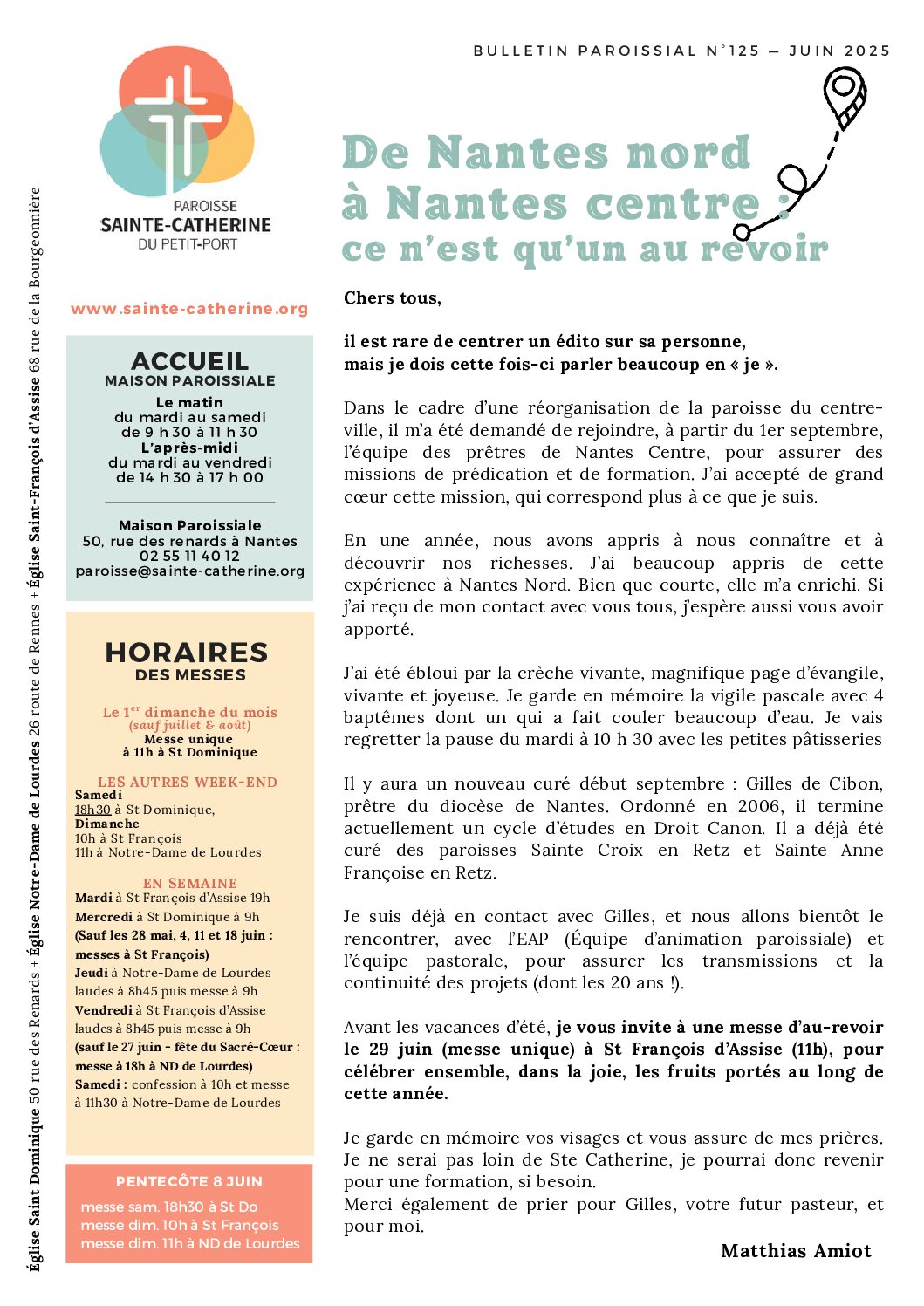 Bulletin du mois de juin 2025