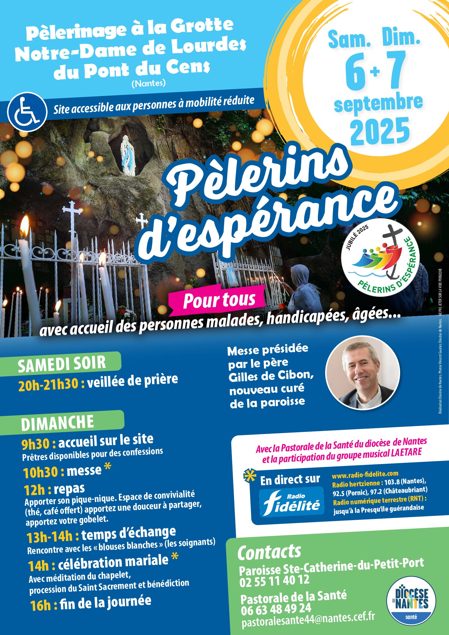 Pèlerinage diocésain à la Grotte NDL