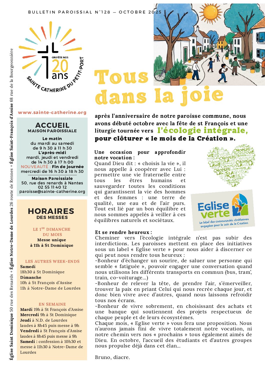 Bulletin d’octobre 2025