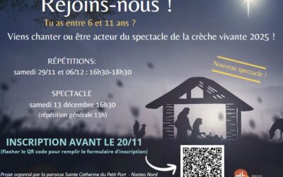 Crèche Vivante 2025, Rejoignez-nous !