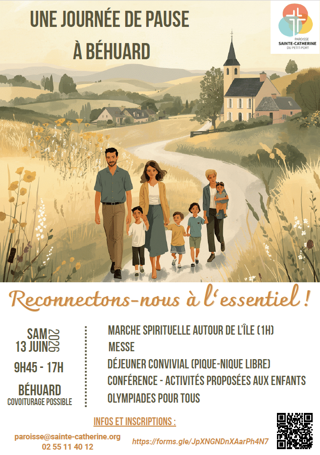affiche pele paroissial à Behuard
