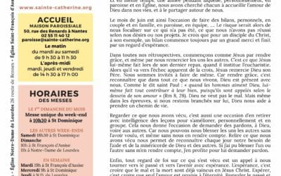 Bulletin paroissial de Juin