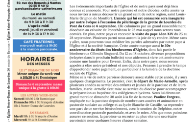 Bulletin de septembre